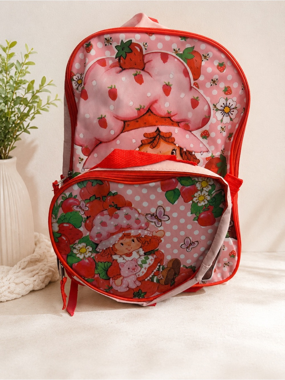 NWT Strawberry Shortcake Pink Backpack